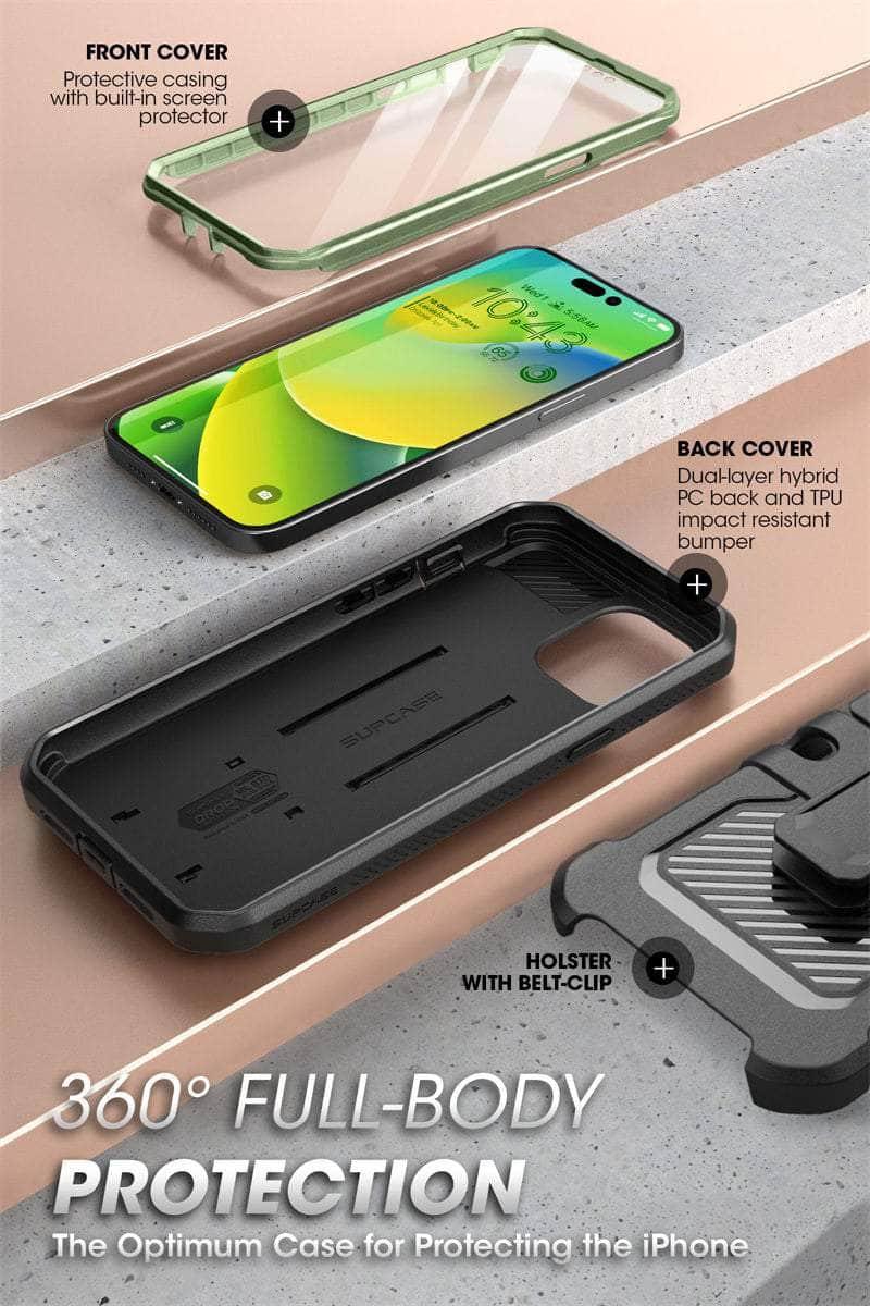 Casebuddy iPhone 14 Pro SUPCASE UB Pro Rugged Holster