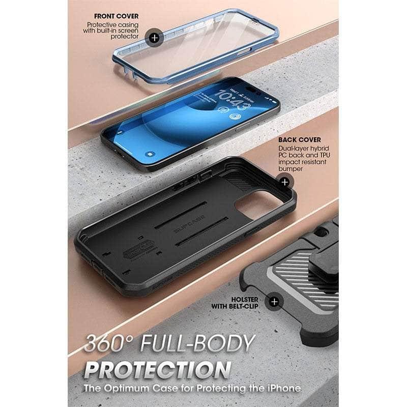 Casebuddy iPhone 14 Pro SUPCASE UB Pro Rugged Holster