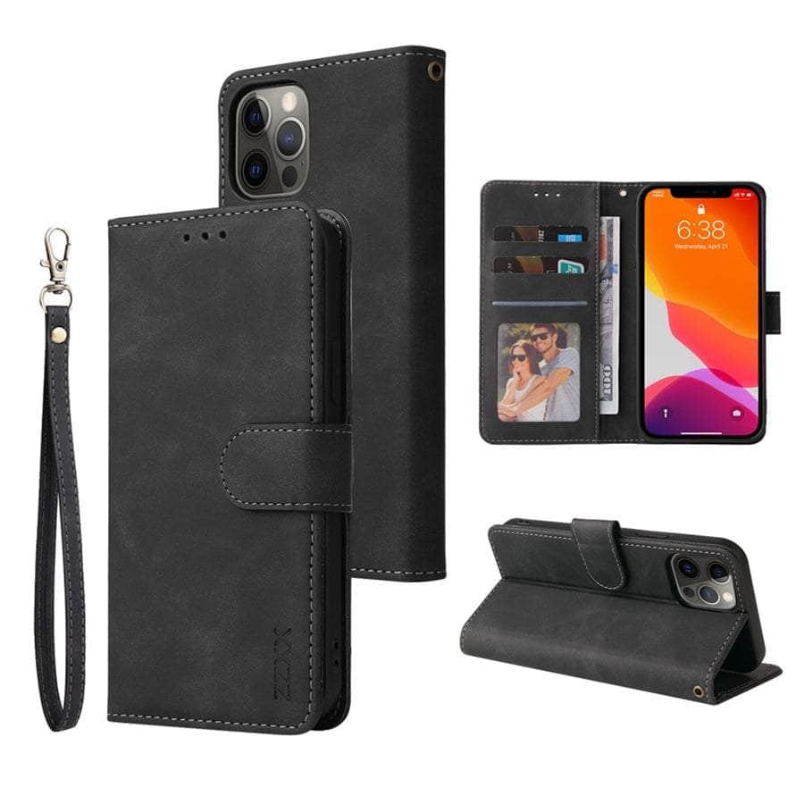 Casebuddy iPhone 14 Pro Wallet Lanyard Credit Card Case