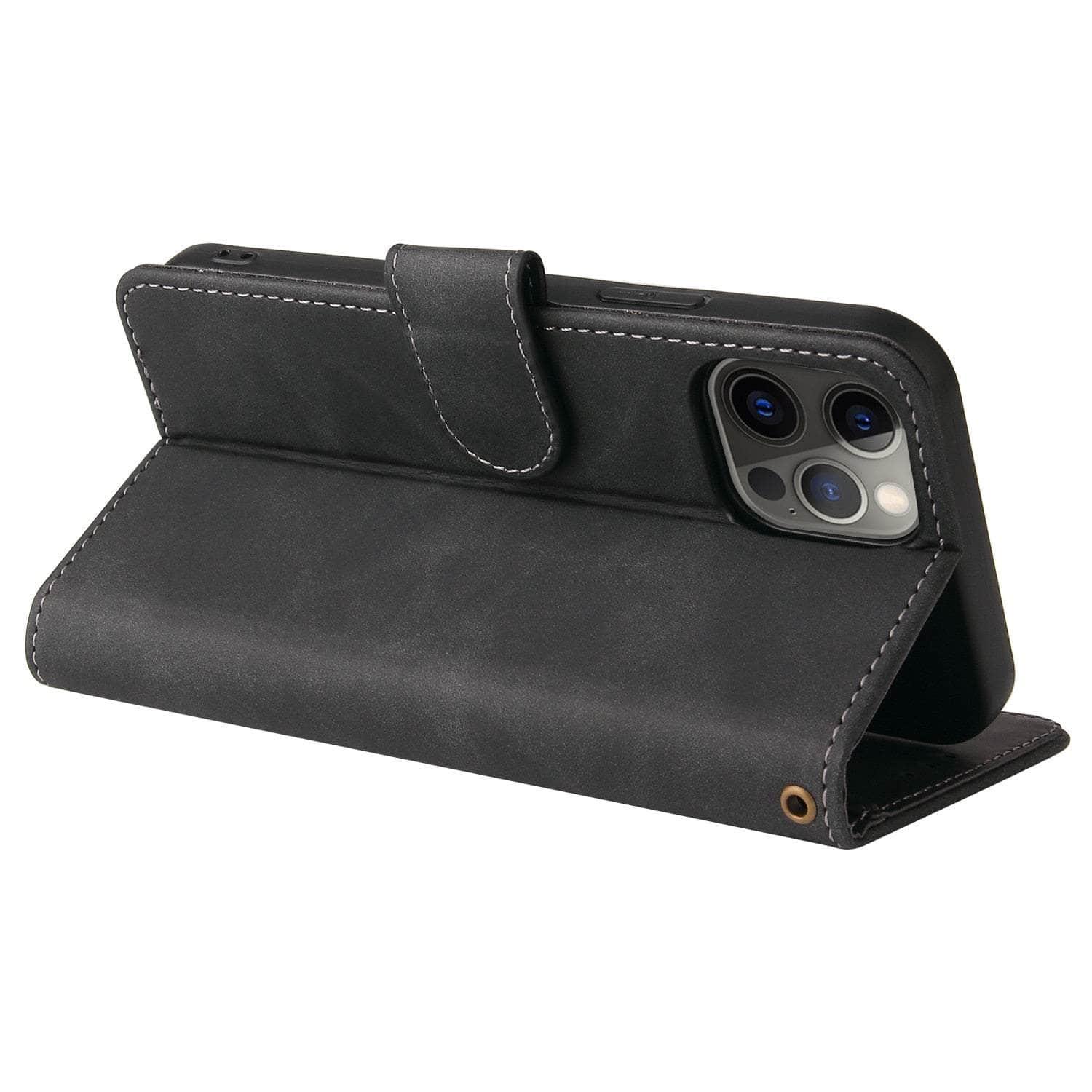 Casebuddy iPhone 14 Pro Wallet Leather Case