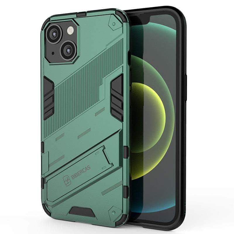 Casebuddy iPhone 14 Shockproof Punk Armour Kickstand Bumper