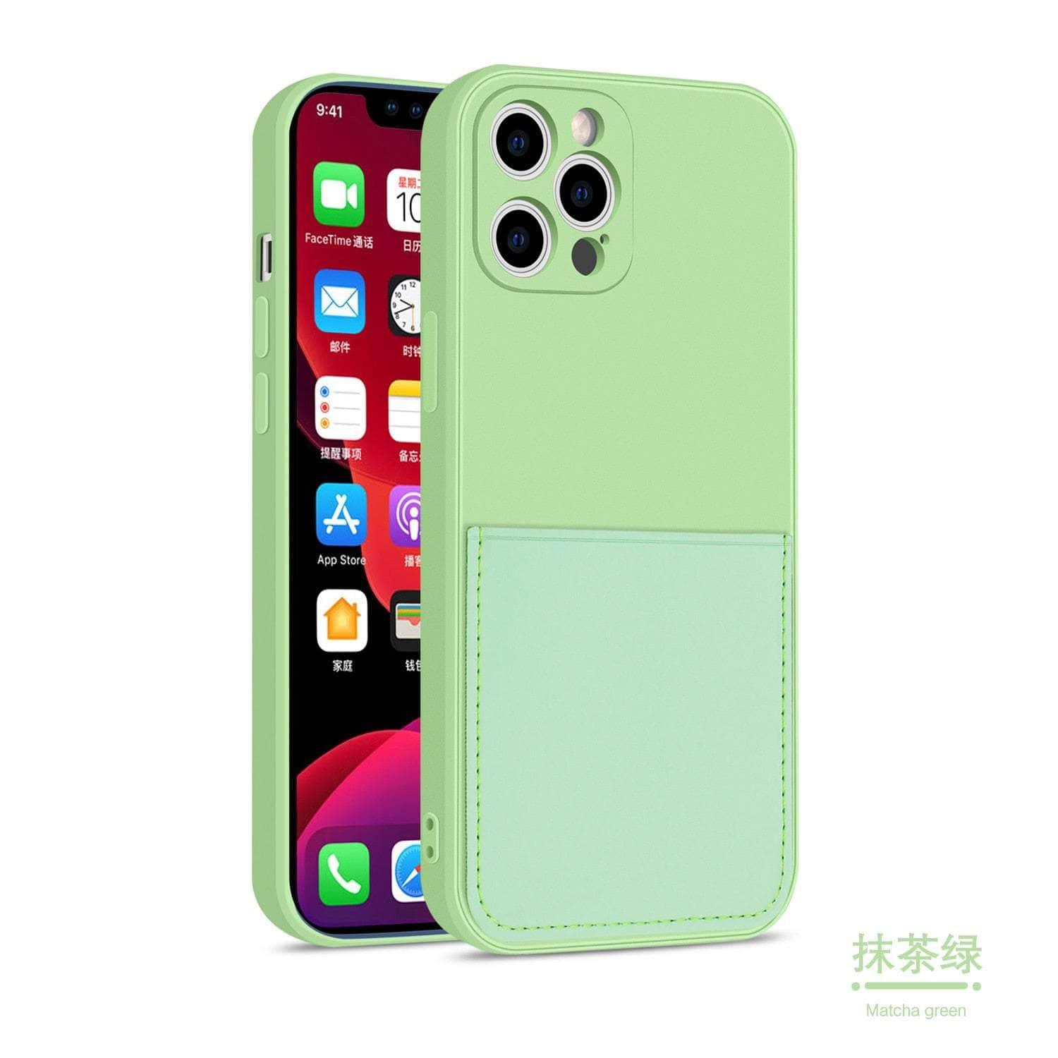 Casebuddy iPhone 14 Silicone Card Holder Wallet