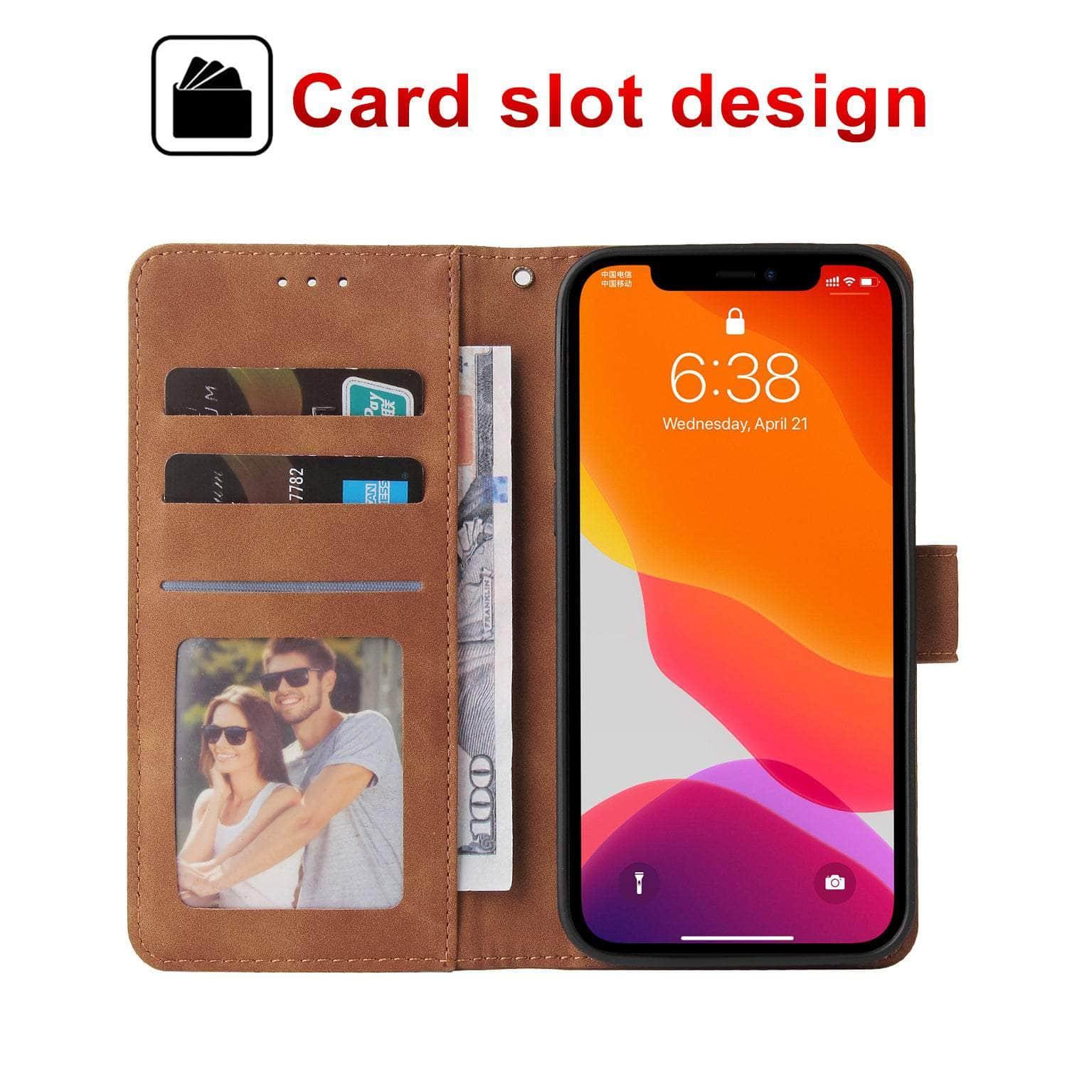 Casebuddy iPhone 14 Wallet Leather Case