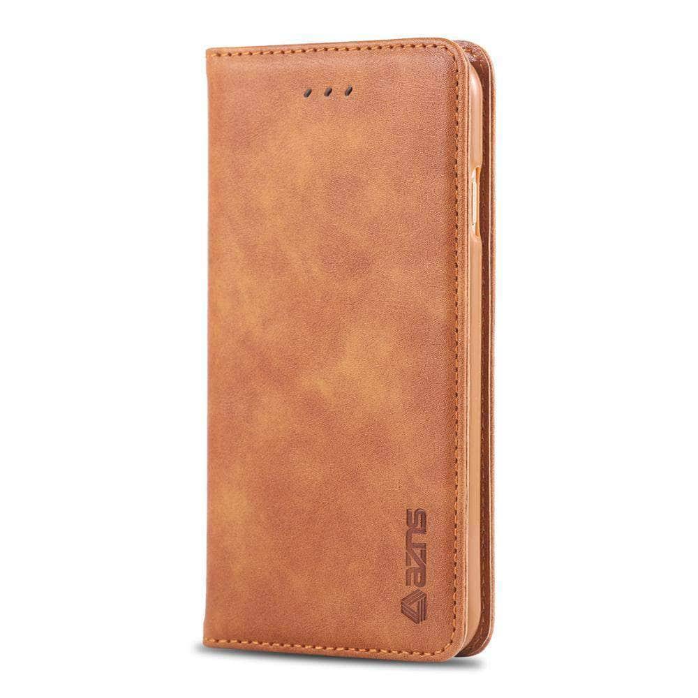 iPhone SE 2020 Leather Phone Wallet Card Slot Case - CaseBuddy