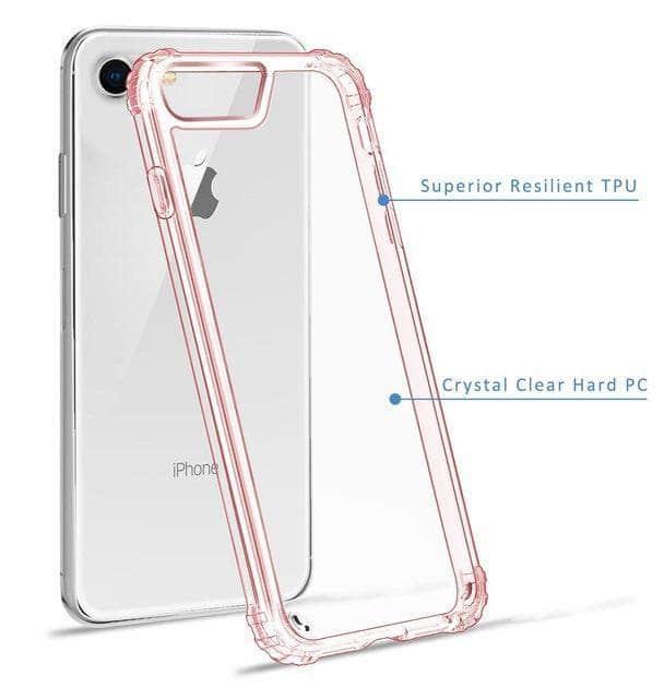 iPhone SE 2020 Shockproof Clear TPU Ultra Thin Case - CaseBuddy