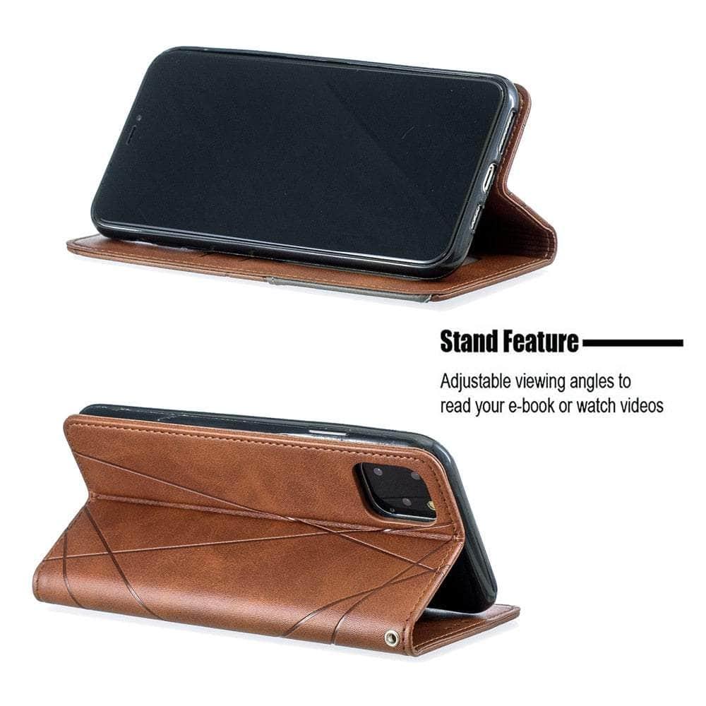 CaseBuddy Australia Casebuddy iPhone SE 2022 Pattern Leather Flip Book Case