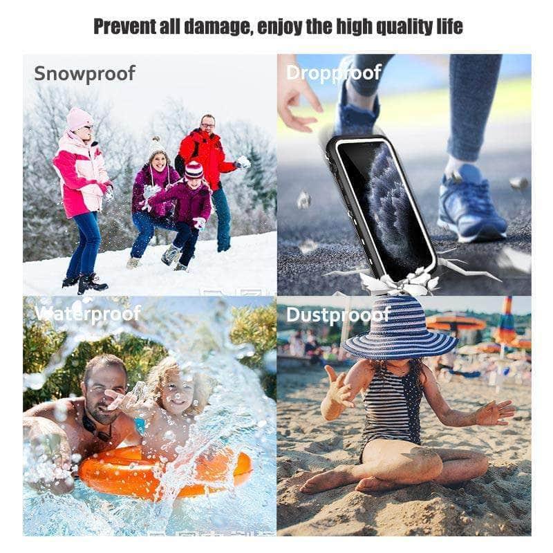 CaseBuddy Australia Casebuddy For iPhone 13Pro Max / Black iPhone13 Pro Max Waterproof Phone IP68 Underwater Diving Case