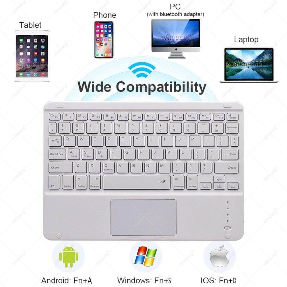 CaseBuddy Australia Casebuddy Keyboard Case iPad Air 4 10.9 2020 A2324 A2072 Pen Slot Detachable Magnet Trackpad