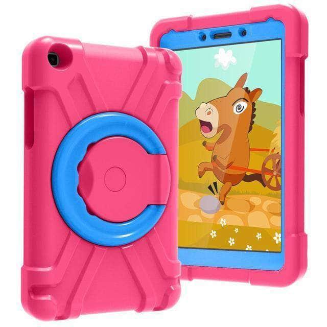 CaseBuddy Australia Casebuddy 10 / T290 Kids Case Galaxy Tab A 8.0 T290 T295 Rotating EVA Foam Defender case