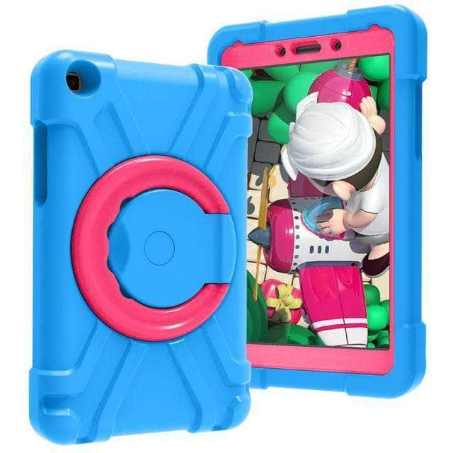 CaseBuddy Australia Casebuddy 8 / T290 Kids Case Galaxy Tab A 8.0 T290 T295 Rotating EVA Foam Defender case