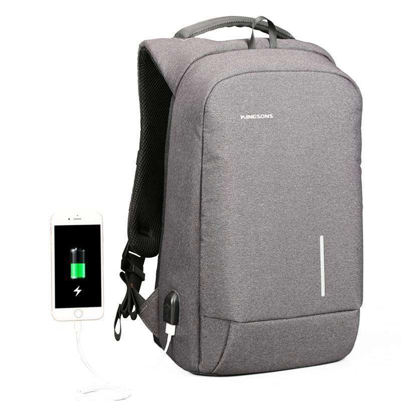 Kingsons USB Charge Anti Theft Backpack 15.6'' Laptop Waterproof - CaseBuddy