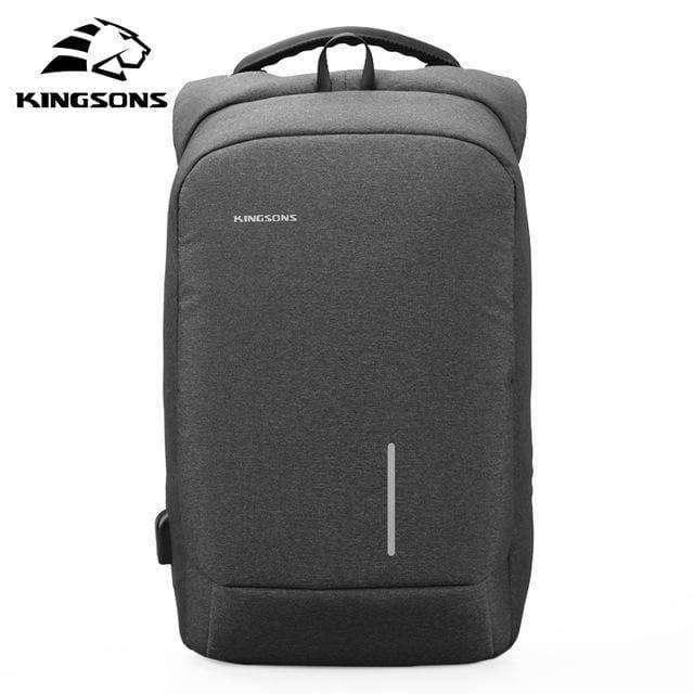 Kingsons USB Charge Anti Theft Backpack 15.6'' Laptop Waterproof - CaseBuddy