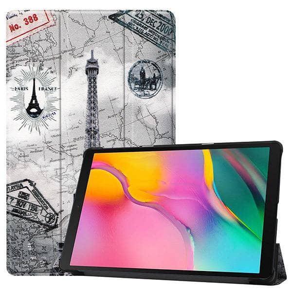 Leather Look Smart Galaxy Tab A 10.1 T510 T515 (2019) Cover - CaseBuddy