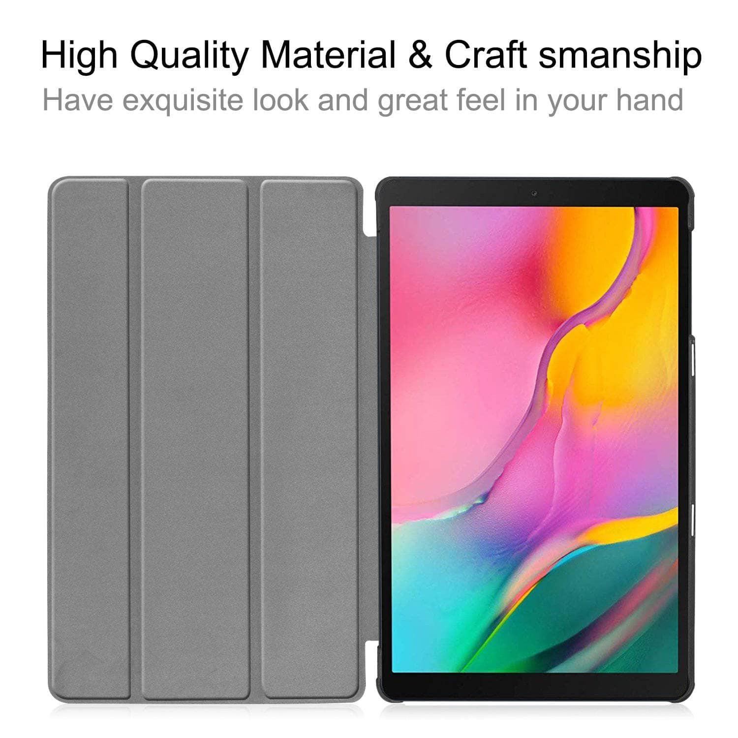 Leather Look Smart Galaxy Tab A 10.1 T510 T515 (2019) Cover - CaseBuddy