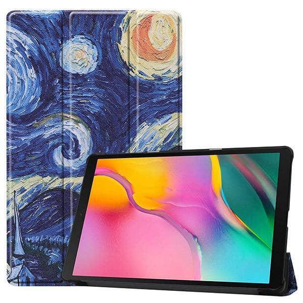 Leather Look Smart Galaxy Tab A 10.1 T510 T515 (2019) Cover - CaseBuddy