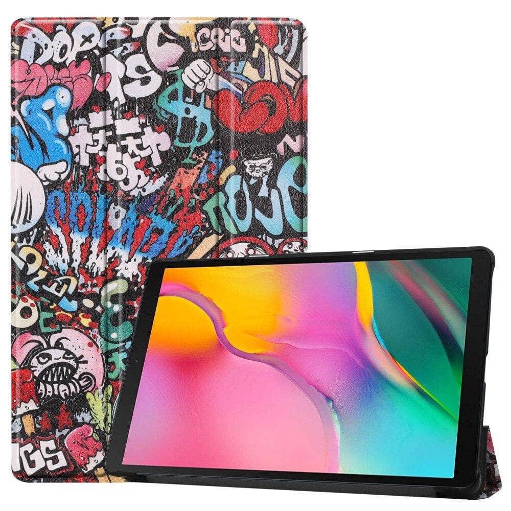 Leather Look Smart Galaxy Tab A 10.1 T510 T515 (2019) Cover - CaseBuddy