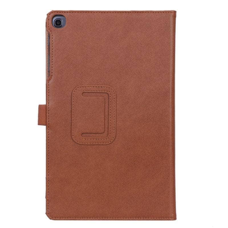 Luxury Galaxy Tab A 10.1 T510 T515 (2019) Leather Look Hand Holder Stand - CaseBuddy