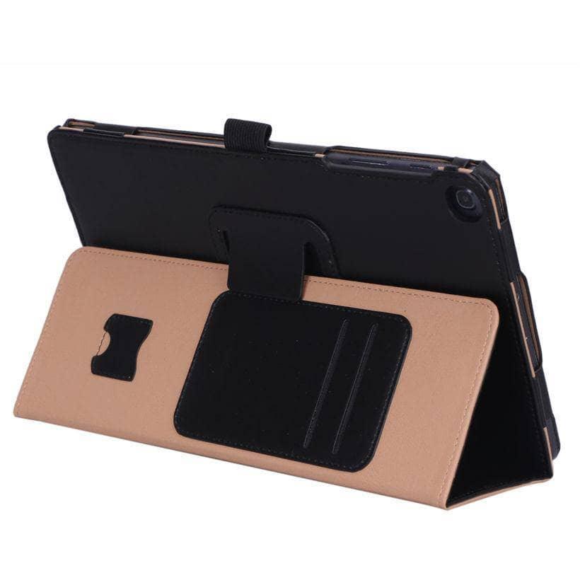 Luxury Galaxy Tab A 10.1 T510 T515 (2019) Leather Look Hand Holder Stand - CaseBuddy