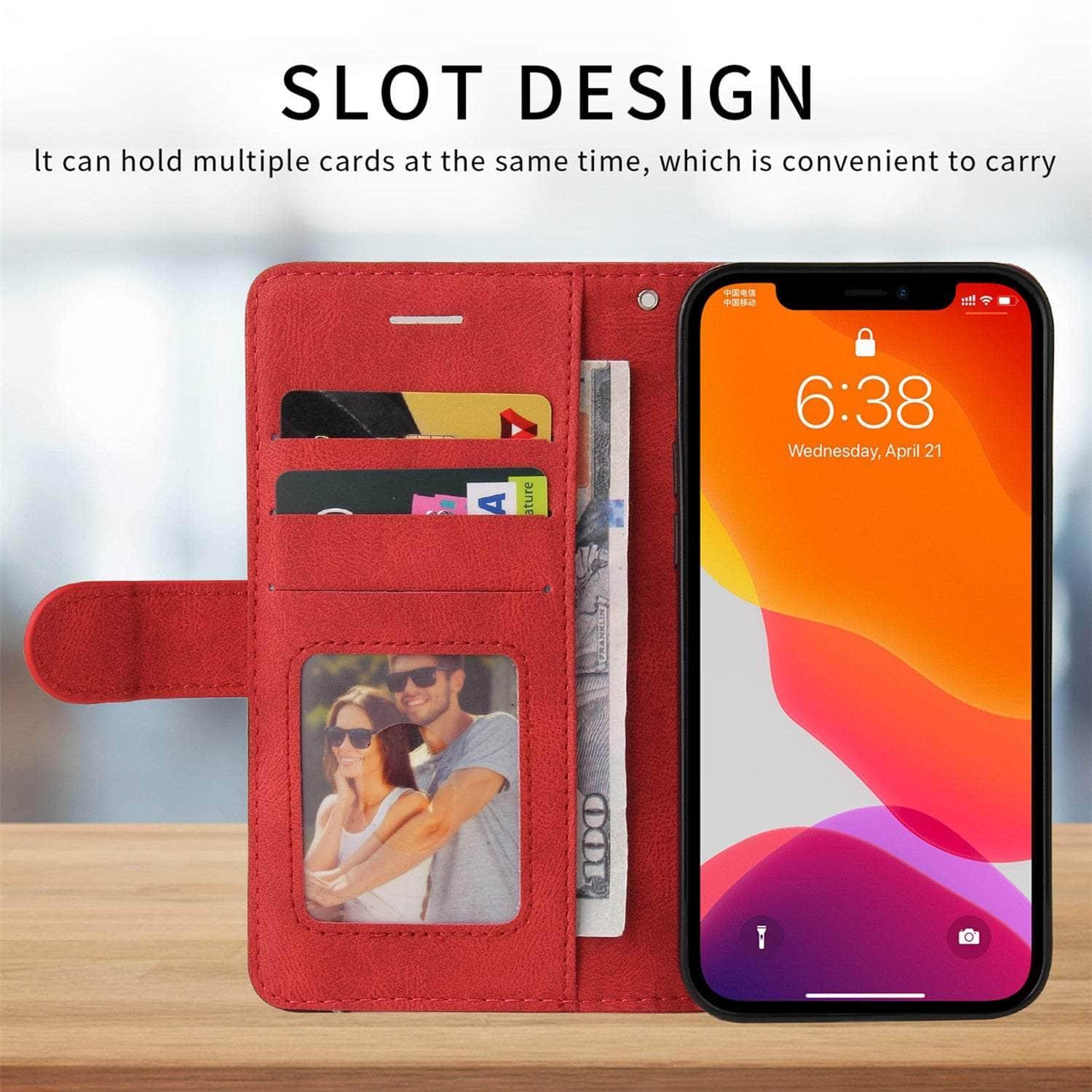 Casebuddy Luxury Pixel 7 Leather Wallet Case