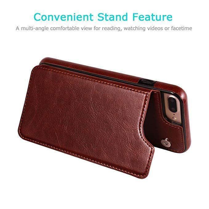 CaseBuddy Australia Casebuddy Luxury Slim iPhone 13 Pro Max Wallet Card Slots Case