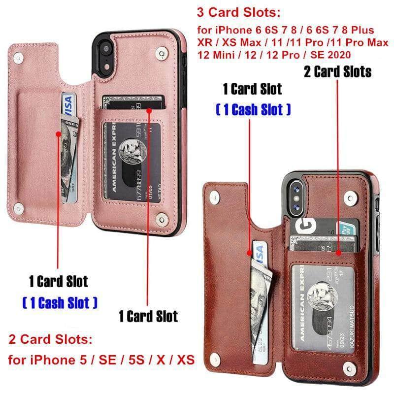 CaseBuddy Australia Casebuddy Luxury Slim iPhone 13 & 13 Pro Wallet Card Slots Case