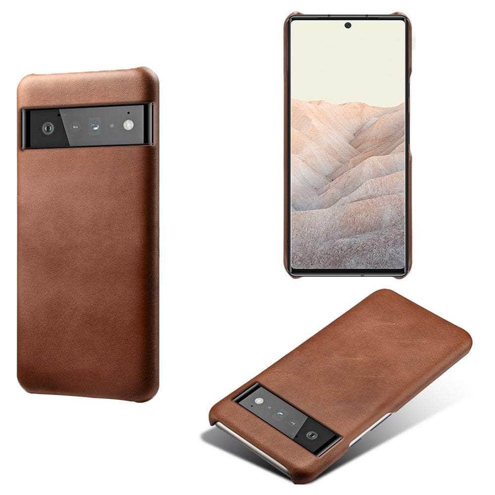 Casebuddy Luxury Vegan Pixel 6 Leather Cover