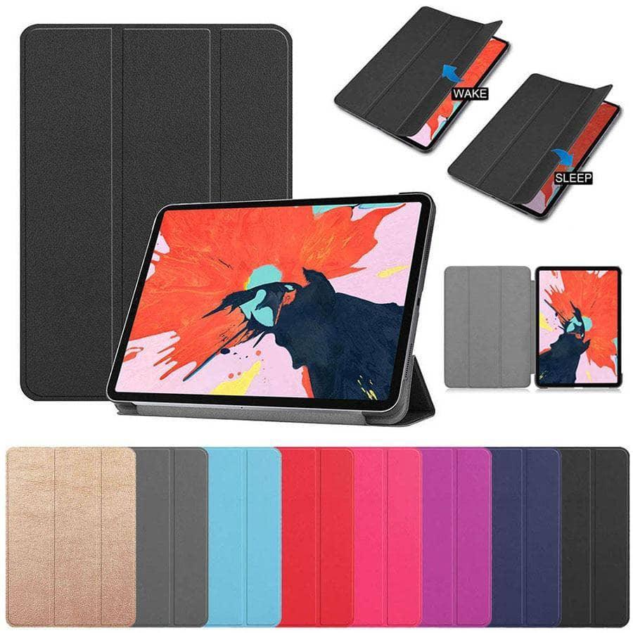 Magnetic Case iPad Pro 12.9 2018 (3th Gen) Leather Look Flip Auto Sleep/Wake