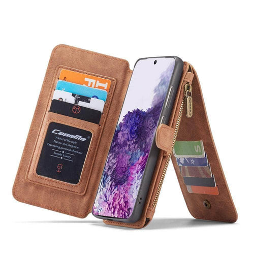 Magnetic Detachable PU Leather Galaxy S21 Case