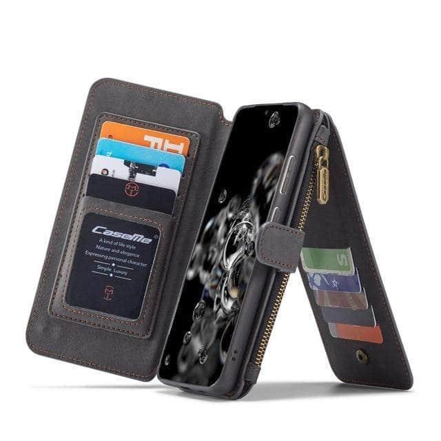 Magnetic Detachable PU Leather Galaxy S21 Case