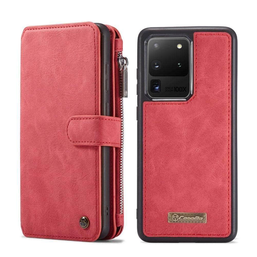 Magnetic Detachable PU Leather Galaxy S21 Case