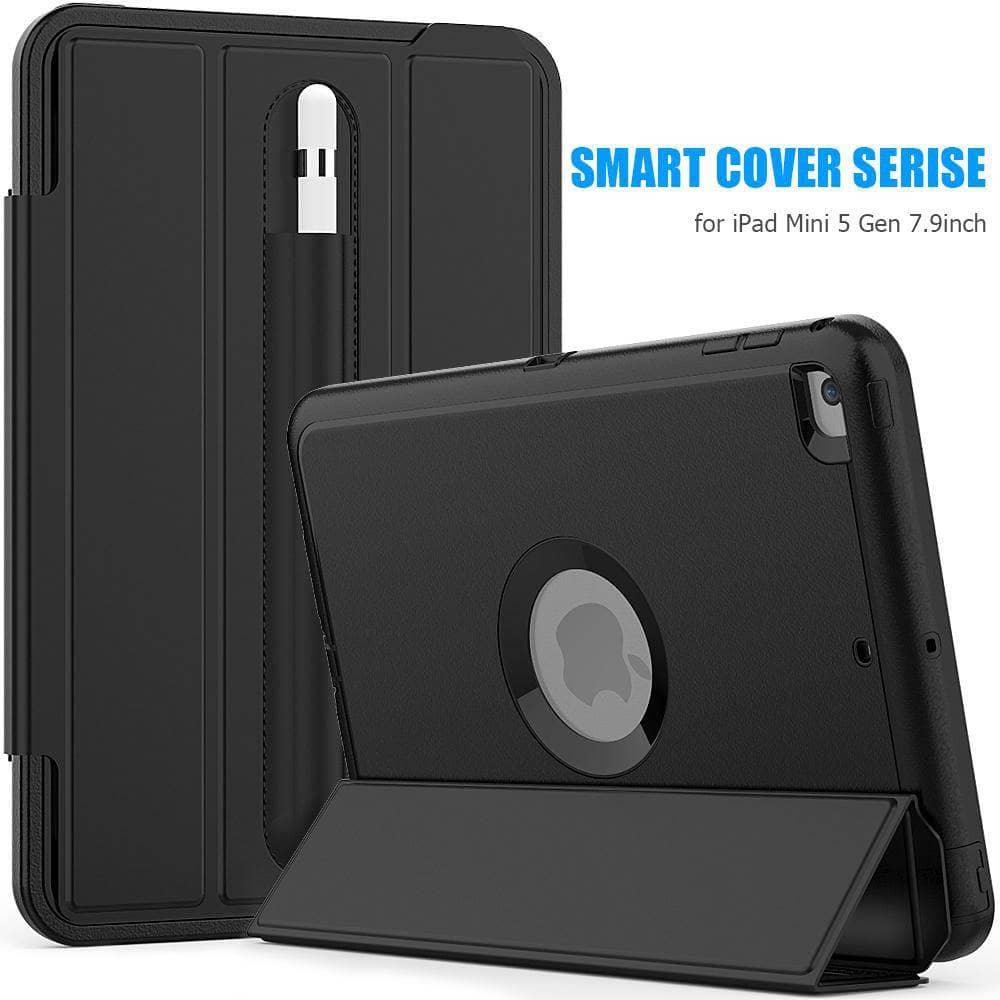 Magnetic Smart Sleep Awake Trifold Cover Case iPad Mini 5 2019  A2133 - CaseBuddy