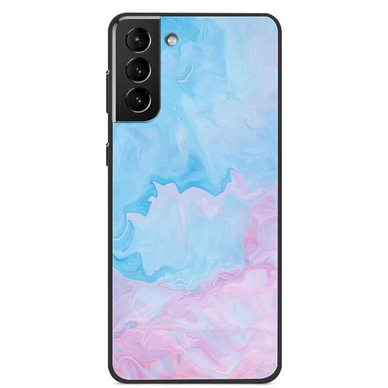 CaseBuddy Australia Casebuddy Marble Soft Silicone Back S22 Cover