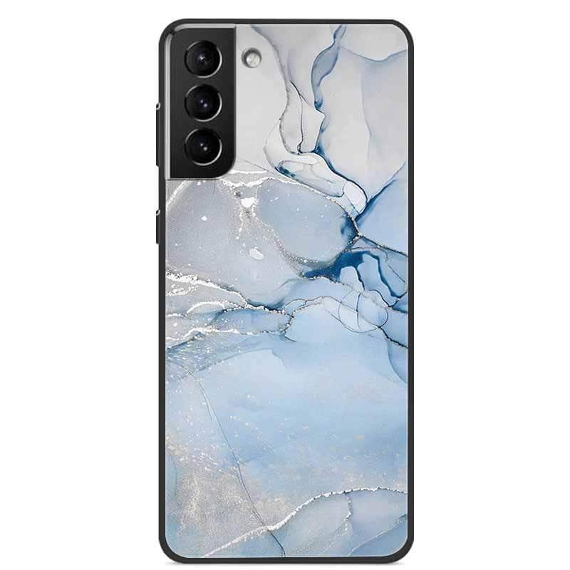 CaseBuddy Australia Casebuddy Marble Soft Silicone Back S22 Cover