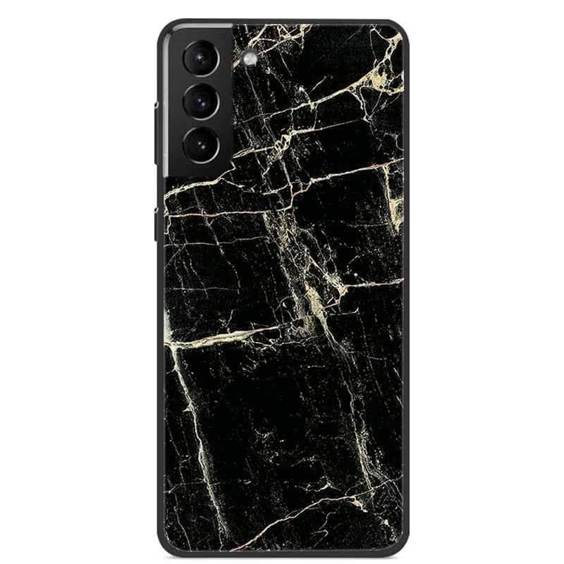 CaseBuddy Australia Casebuddy Marble Soft Silicone Back S22 Cover