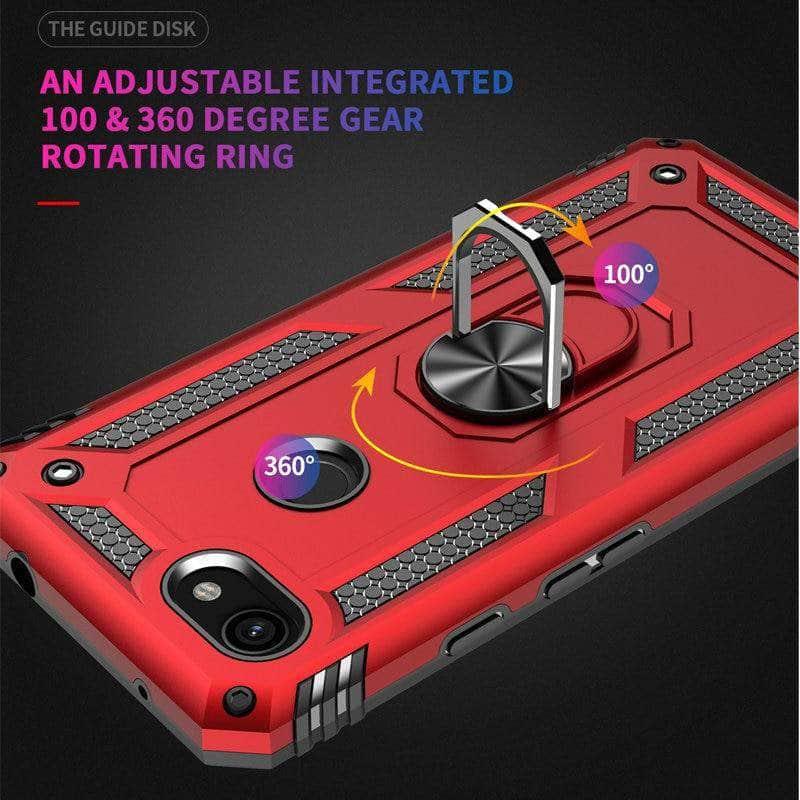 Metal Ring Google Pixel 3A XL  Back Cover Magnet Car Phone Holder - CaseBuddy