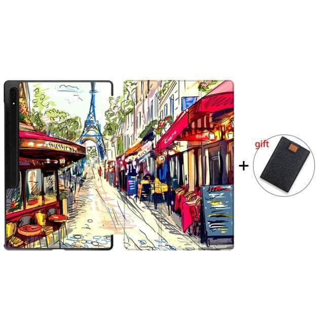 CaseBuddy Australia Casebuddy SS15 / 2022 S8 12.4 X800 MTT 2022 Galaxy Tab S8 Plus X800 Tri-fold Stand Case