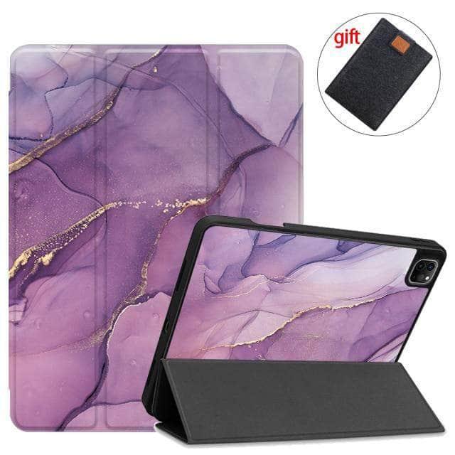 CaseBuddy Australia Casebuddy IPTPU08 / 2021 Pro 11 3rd Gen MTT iPad Pro 11 (2021) Pencil Magnetic TriFold Smart Stand Case