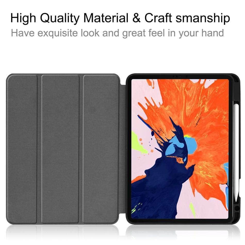 CaseBuddy Australia Casebuddy MTT iPad Pro 11 (2021) Pencil Magnetic TriFold Smart Stand Case