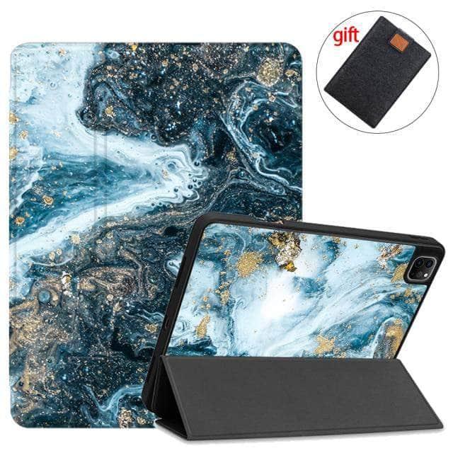 CaseBuddy Australia Casebuddy IPTPU03 / 2021 Pro 11 3rd Gen MTT iPad Pro 11 (2021) Pencil Magnetic TriFold Smart Stand Case