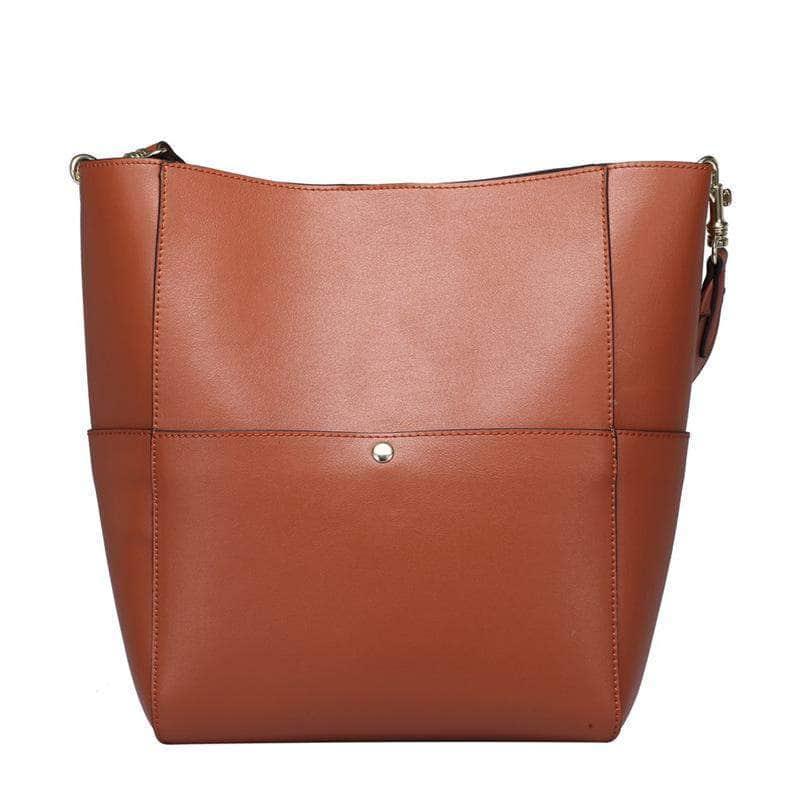 CaseBuddy Australia Casebuddy Nesitu Design Split Leather Women Shoulder Bag