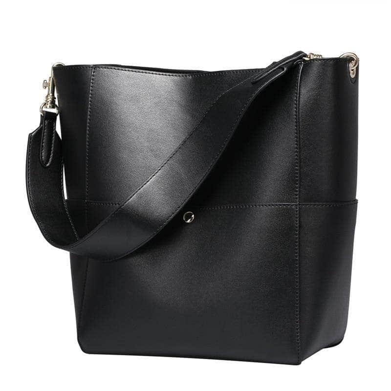 CaseBuddy Australia Casebuddy Nesitu Design Split Leather Women Shoulder Bag