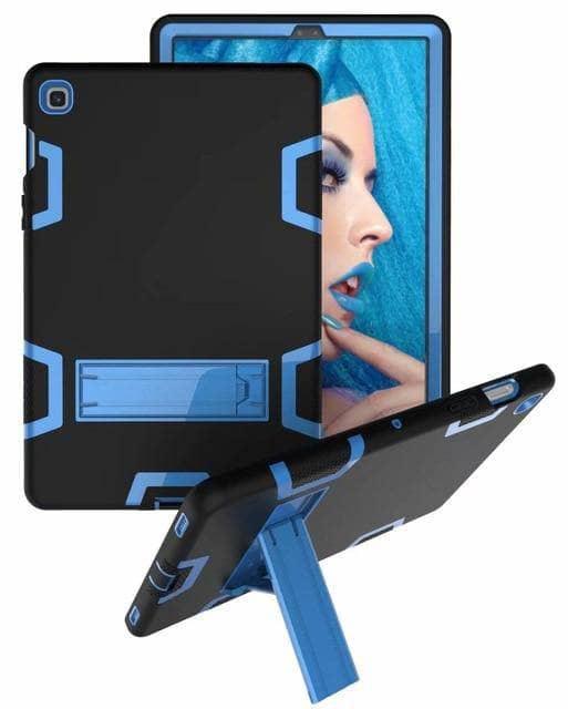 New 360 Full Protection CaseGalaxy Tab A 10.1 2019 T510 T515 Shockproof Heavy Duty Silicone Hard Stand - CaseBuddy