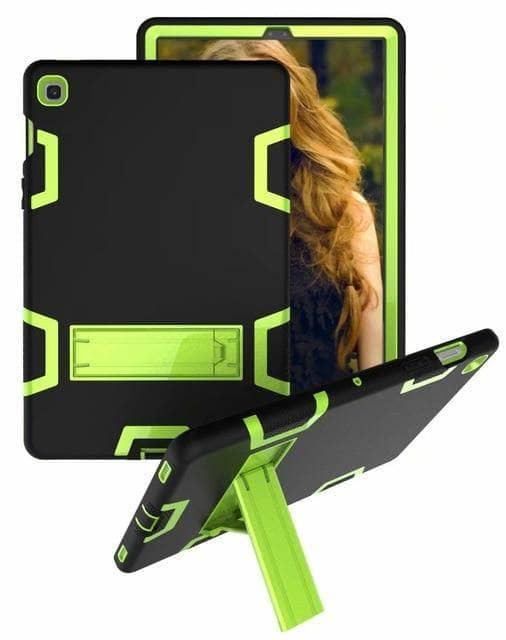 New 360 Full Protection CaseGalaxy Tab A 10.1 2019 T510 T515 Shockproof Heavy Duty Silicone Hard Stand - CaseBuddy