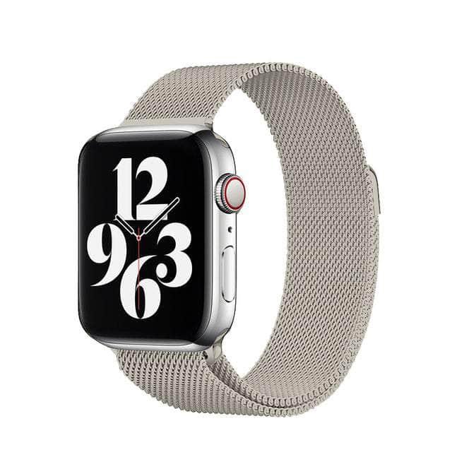 CaseBuddy Australia Casebuddy white / 42mm 44mm 45mm Nylon Loop Watch Strap Apple Watch 38/40/41mm 42/44/45mm Band