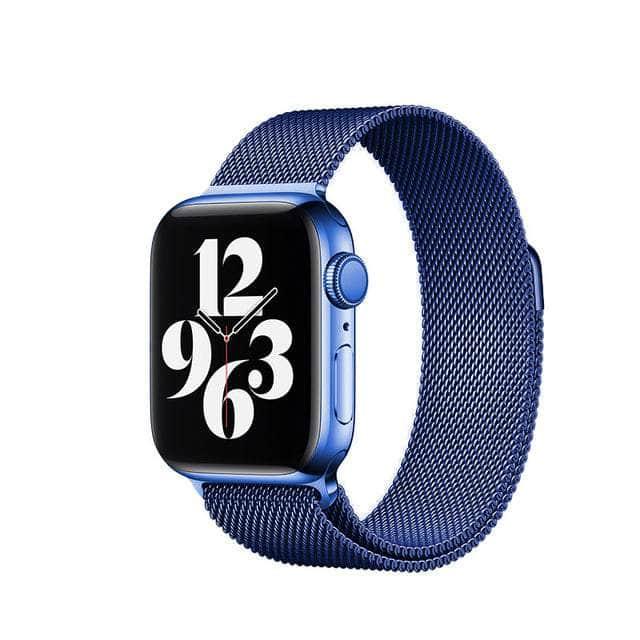 CaseBuddy Australia Casebuddy Official blue / 42mm 44mm 45mm Nylon Loop Watch Strap Apple Watch 38/40/41mm 42/44/45mm Band