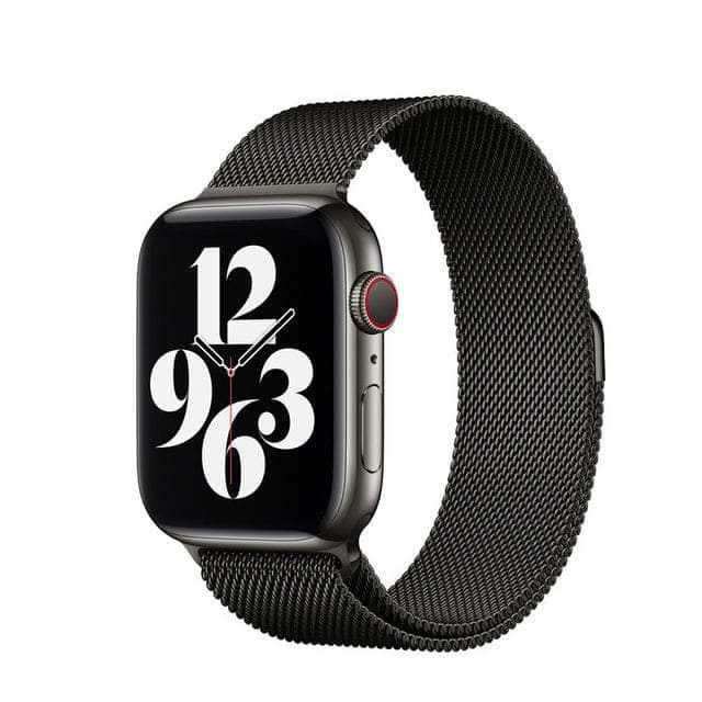 CaseBuddy Australia Casebuddy black / 42mm 44mm 45mm Nylon Loop Watch Strap Apple Watch 38/40/41mm 42/44/45mm Band