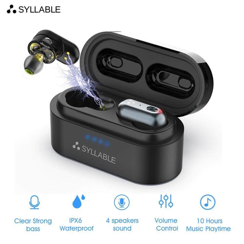 Original SYLLABLE S101 Bluetooth V5.0 Bass Wireless Headset Noise Reduction - CaseBuddy