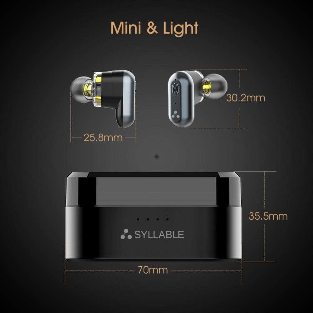 Original SYLLABLE S101 Bluetooth V5.0 Bass Wireless Headset Noise Reduction - CaseBuddy