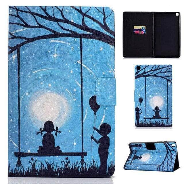 Painted Themed Case Galaxy Tab S6 Lite 10.4 P610 P615 - CaseBuddy