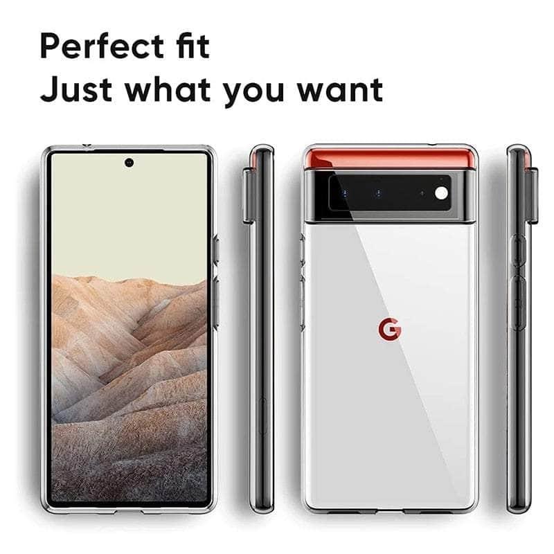 Casebuddy Pixel 6 Ultra Thin Clear Soft TPU Cover